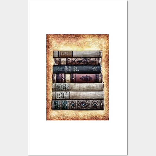 Classic Book Collection Wall Art by JimDeFazioPhotography